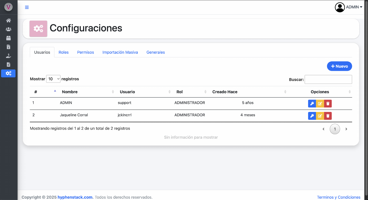 Sistema de Control de Clientes — captura 7